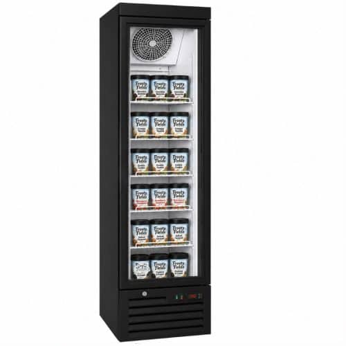 מקפיא 159 ליטר צר שחור
